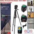 Parkside Performance 4v Akku-Kreuzlinienlaser 360°-Rotationslaser Wasserwaage