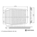 Luftfilter BLUE PRINT ADBP250040