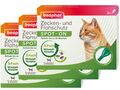 Beaphar Zecken- & Flohschutz Spot-on für Katzen 3 x 3 Pipetten je 0,8ml