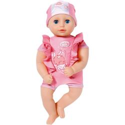 Zapf Creation Baby Annabell Puppe My First Bath 30 cm Rosa mit Badeanzug Mütze