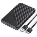 ORICO USB3.0 Festplattengehäuse Externes Gehäuse Festplatte für 2.5 Zoll SSD HDD