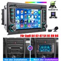 Für Audi A4 S4 RS4 B6 B7 B8 SEAT EXEO Android 13 Autoradio GPS Navi RDS Carplay