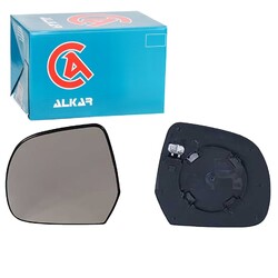 ALKAR SPIEGELGLAS BEHEIZBAR KONVEX LINKS passend für DACIA DOKKER DUSTER LODGY N
