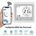 Mit WLAN LED Tuya Smart Thermostat elektrische Fußbodenheizung Thermostat Weiß