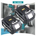 2 Original 18V 8,0 Ah für Makita Akku BL1860B Lithium LXT 197422-4 BL1850 BL1830