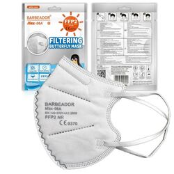 100x FFP2  KINDERMASKE Maske weiß für Kinder Atemschutz Nasenschutz  EU CE Neu