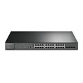 TP-LINK 28-Port Gigabit JetStream L2 Managed Switch mit 24 Port PoE+, 4 SFP Slo