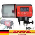 Futterautomat Aquarium Zubehör Fische Futterspender - 200ml Digitalanzeige LCD