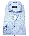 Casa Moda Modern Fit Premium Langarmhemd in Streifen Floral Design Gr. 38 bis 48