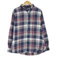 Vintage Chaps Herren Hemd Flanell Holzfäller Kariert Langärmelig Gz0 Größe M