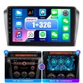 Android15 Autoradio Carplay GPS Navi WIFI RDS Für Mazda 3 2003-09 Chatgpt BT FM