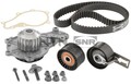 Wasserpumpe + Zahnriemen Satz für Ford Peugeot Citroen SNR Kdp452.360 ab 05->
