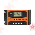  40A MPPT Solarladeregler 12V 24V Auto LCD Dual USB Solarzellen Panel Batterie