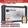 ThinkScan 689BT KFZ OBD2 Diagnosegerät ALLE System 34 Reset ECU-Coding NEW DE