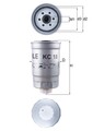 MAHLE Kraftstofffilter KC 18 mit Wasserablassschraube Anschraubfilter für AUDI 1