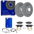 ATE PowerDisc BREMSSCHEIBEN + BELÄGE VORNE passend für MINI R55 R56 R57 R58 R59
