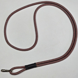 Halsband mit Karabiner Pfeifenband 4mm 50cm Silber Acme Signal Hund Erziehung