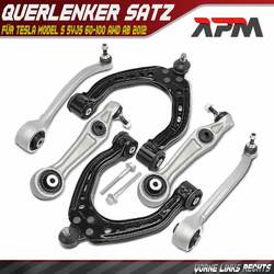 6x Querlenker Satz Vorne Links Rechts für Tesla Model S 5YJS 60-100 AWD ab 2012