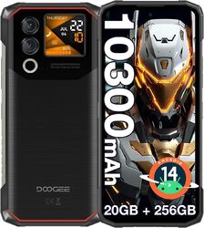 DOOGEE Blade 10 Max Outdoor Handy Ohne Vertrag Android 14, 10300mAh, 20GB+256GB