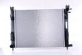 NISSENS Motorkühler Wasserkühler 637627 für DACIA RENAULT LOGAN LODGY DOKKER MCV