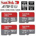 SanDisK 16GB 32GB 64GB 128GB 98MB/S Karte Ultra TF Micro SD SDXC Speicherkarte