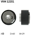 SKF VKM 12201 Spannrolle Zahnriemen für OPEL COMBO Kasten/Kombi (X12)
