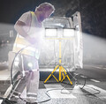 LED Fluter Flutlicht mit Stecker 50W 100W 30W Scheinwerfer Baustrahler Stativ
