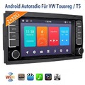 32G Für VW T5 Multivan Transporter Touareg Android 13 Autoradio GPS Navi BT RDS