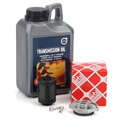 febi Hydraulikfilter Haldex 1L ORIGINAL Achsgetriebeöl für VOLVO S60 S80 V60 V70