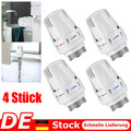 4Stk Thermostatkopf Heizkörper Regler Thermostat Kopf Heizung Ventil M30 x1,5mm
