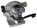 FEBI BILSTEIN Kraftstoffhandpumpe mit Halter und Filtergehäusedeckel für Mercede