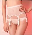 Strapsgürtel-Set inkl. Strümpfe Strapshalter Strumpfhalter Strapse Dessous S M