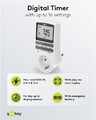 Digitale GROW Zeitschaltuhr Steckdosen Timer 24h Wochenzeitschaltuhr IP20 3680W