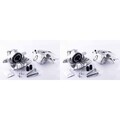 2X HELLA BREMSSATTEL VORNE LINKS+RECHTS passend für AUDI 80 90 SEAT CORDOBA IBIZ