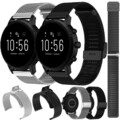 Für Samsung Galaxy Watch 7 FE 5 20/22mm 6 4 Claiss Gear Edelstahl Metall Armband