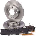 BREMSSCHEIBEN VOLL Ø245 + BREMSBELÄGE HINTEN FÜR AUDI A4 B6 8E BJ 00-04