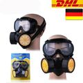 SCHUTZMASKE MP5 FILTER & TASCHE ABC ATEMSCHUTZ GASMASKE DHL