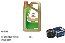 BOSCH Ölfilter 5 L Castrol 5W-30 M für Suzuki Celerio 1.0 Swift V 1.2 Hybrid