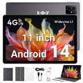 Tablet Android 14 11 Zoll 18GB+128GB 20+8MP 8core 5GWiFi 4G LTE Dual SIM USB-C