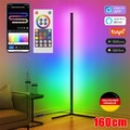 LED Stehleuchte 160cm Dimmbar Tuya Smart WiFi RGB Stehlampe Eckleuchte mit APP