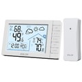  Funk-Wetterstation mit Funksensor DCF Funkuhr Innen/Außen  Hygrometer Hygr7431