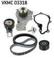 SKF Wasserpumpe + Zahnriemensatz VKMC 03318 für CITROËN DS FORD OPEL PEUGEOT
