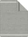 Decke bugatti Ibena Grau Trocknergeeignet 150/200 cm 40Grad Waschen 1,4kgGewicht