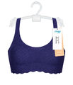 Sloggi Zero Feel Spitzen-BH Top leicht gepolstert Racerback kurzes Top 10201958 UVP £41