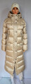 BOGNER JONNA DAMEN DAUNENMANTEL lange MANTEL BEIGE UVP 1195 € Gr 36 S NEU