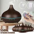 LED Ultraschall Luftbefeuchter Humidifier Duftöl Aroma Diffuser Humidifier 550ML