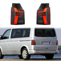 VLAND LED Rückleuchten für 2010-2014 VW Multivan T5 gelb fließender Blinker Paar