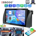 9" 32G Für BMW 5er E39 X5 E53 E38 Android 14 Autoradio Carplay GPS NAVI WIFI KAM