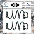2x ORIGINAL® Sachs 993 402 Fahrwerksfeder Vorne passend für BMW X3 X4