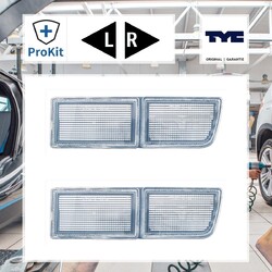 2x Tyc Blende, Nebelscheinwerfer Links, Rechts passend für VW GOLF III GOLF III